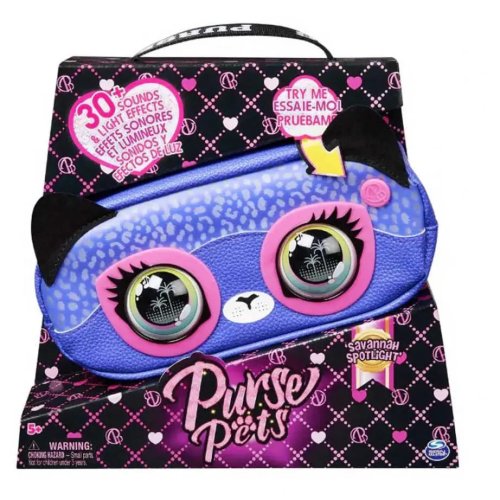 Интерактивная сумочка на пояс Spin Master Purse Pets Гепард SM26708/7528