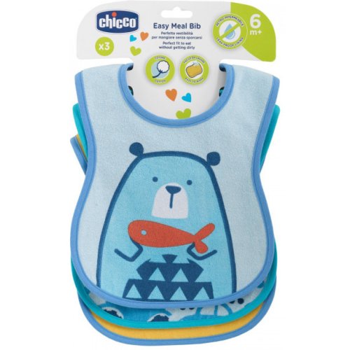 Слюнявчик "WEANING BIB" от 6 месяцев (мальчик), 3 шт. 16301.20