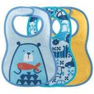 Слюнявчик "WEANING BIB" от 6 месяцев (мальчик), 3 шт. 16301.20