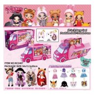 Игровой набор с куклой в машине (NC2407)