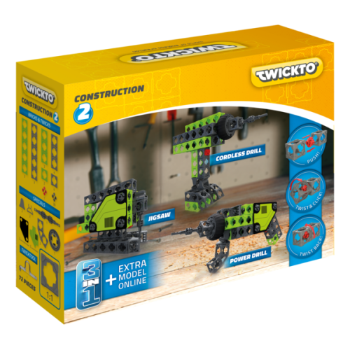 Конструктор TWICKTO Construction #2 , 72 детали