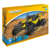 Конструктор TWICKTO Vehicles #1 МАРСОХОД, БАГГИ, ЭКСКАВАТОР, 338 деталей
