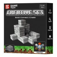 Магнитный конструктор Same Toy Creative Set Stone 20 деталей MCRAFT-9862-SM