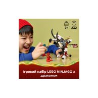 Конструктор Lego Ninjago Зильвар и дракон Гримтак, 232 детали 71863