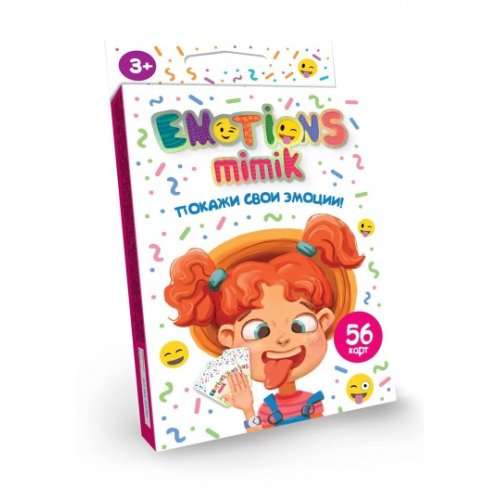 Карточная игра "Emotions Mimik" EM-01-01