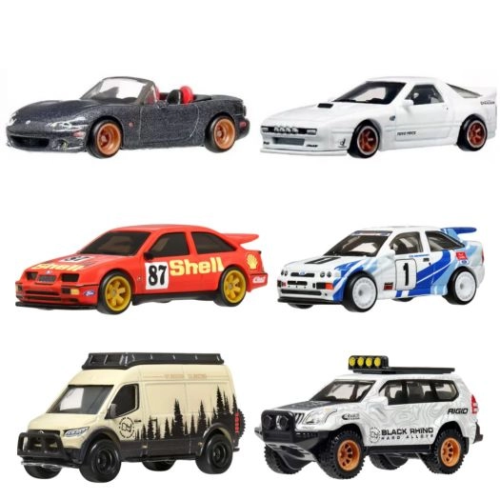 Набор Mattel из 2-х коллекционных машинок Hot Wheels Car Culture, в ассорт. HBL96