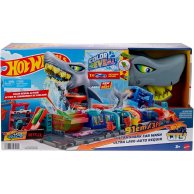 Игровой набор Mattel Автомойка: СуперАкула Hot Wheels HTN82