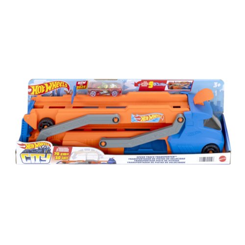 Грузовик Mattel Молниеносный автотранспортер Hot Wheels HYT83