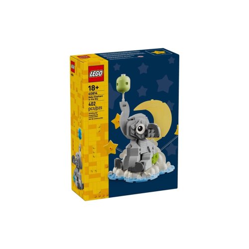 Конструктор Lego Iconic Слонёнок в небе, 402 детали 40814