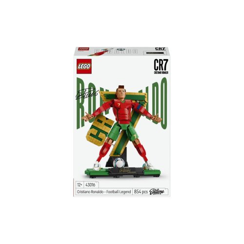 Конструктор Lego Editions Football Криштиану Роналду – легенда футбола, 854 деталей 43016