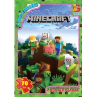 Пазлы ТМ "G-Toys" из серии "Minecraft" (майнкрафт) (MC774)