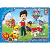 Пазлы ТМ "G-Toys" из серии "Paw Patrol" (щенячий патруль) (PW0813)