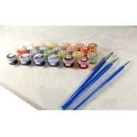 Набор для росписи по номерам. "Изысканные лилии" 40 * 50см