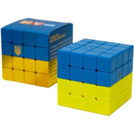 Головоломка Smart Cube Умный кубик 4х4х4 Флаг Украины SCU444