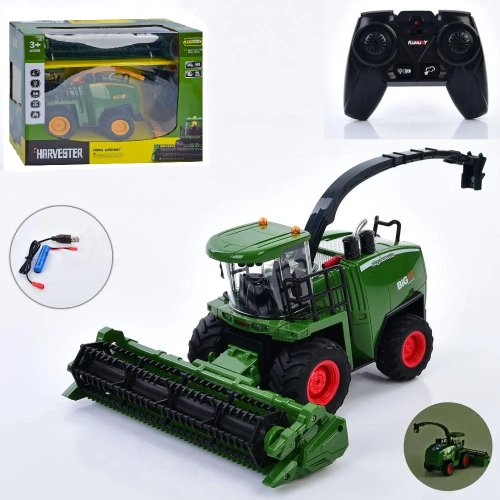 Игрушка на радиоуправлении Комбайн с эффектами, 1:24, 20 см 6605