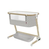Детская кроватка Carrello Prima приставная CRL-16503 Cloud Grey