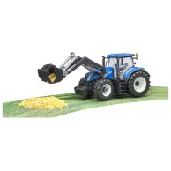 Машина Bruder трактор New Holland T7.315 с погрузчиком 03121