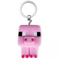 Резиновая фигурка Minecraft Майнкрафт с подвеской, в ассортименте JTMIN-35201-2