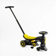 Велосипед-толокар Best Trike с родительской ручкой, желтый BST-7702