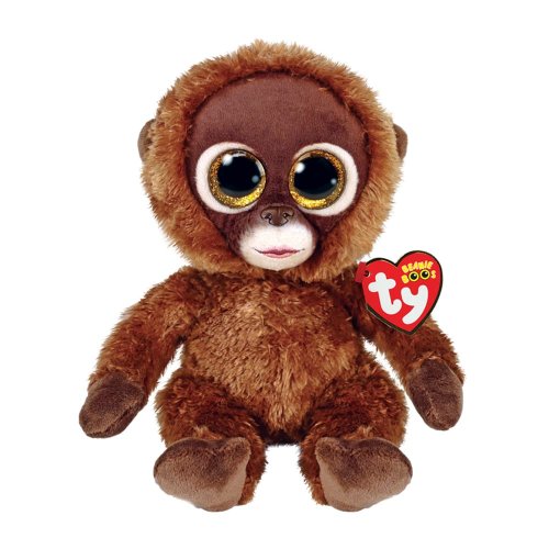Мягкая игрушка TY Beanie Boo`s Обезьяна Monkey, 15 см 36391