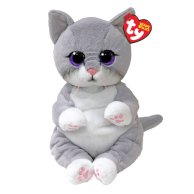Мягкая игрушка TY Beanie Bellies Серый котенок Morgan, 25 см 43203