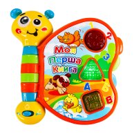 Двуязычная игрушка Kiddi Smart Моя первая книга (укр и англ) 3994T-KS