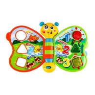 Двуязычная игрушка Kiddi Smart Моя первая книга (укр и англ) 3994T-KS