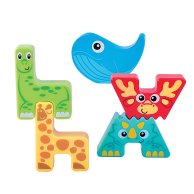 Учебный игровой набор Kiddi Smart Зверята-пазлики 4562-KS