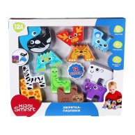 Учебный игровой набор Kiddi Smart Зверята-пазлики 4562-KS