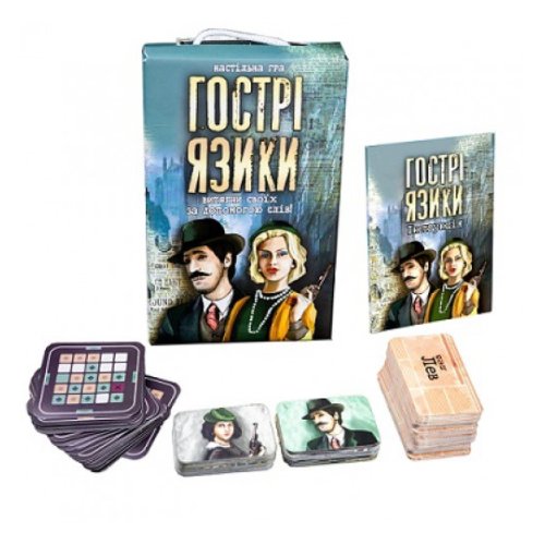 Настольная игра STRATEG "Острые языки" (укр) (30951)