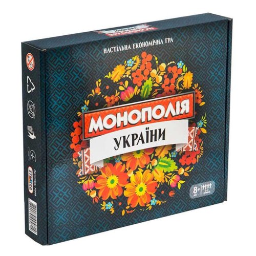 Настольная экономическая игра Strateg Lux Монополия Украины, укр 7008