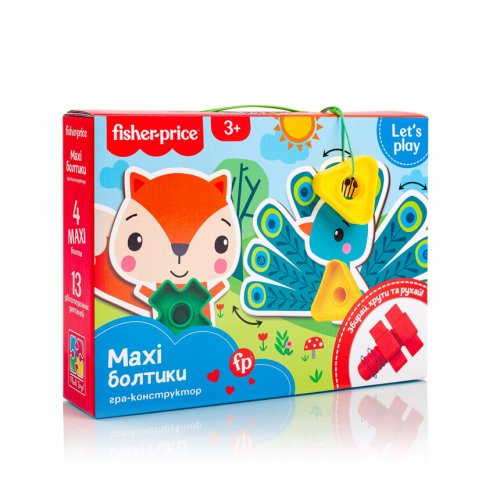 Игра-конструктор "Fisher-Price. Maxi-болтики" VT2905-23 (укр)