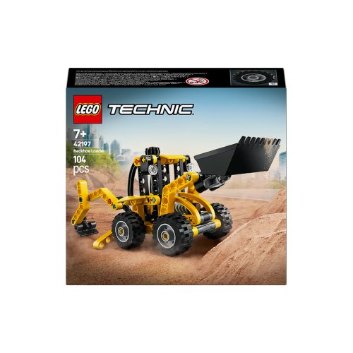 Конструктор Lego Technic Экскаватор-погрузчик, 104 детали 42197