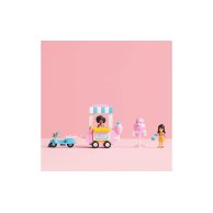 Конструктор Lego Friends Ятка со сладкой ватой и скутер, 110 деталей 42643