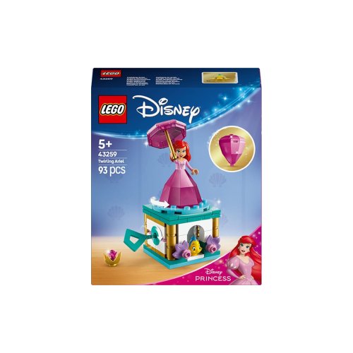 Конструктор Lego Disney Princess Кружляние Ариэль, 93 детали 43259