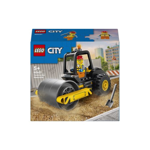 Конструктор Lego City Строительный паровой каток, 78 деталей 60401