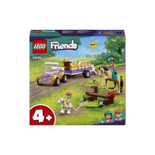Конструктор Lego Friends Прицеп для лошади и пони, 105 деталей 42634