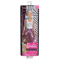 Кукла "Модница" с голубыми прядями Barbie