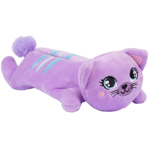Пенал YES Fluffy Friends кошечка Элли, фиолетовый 533336