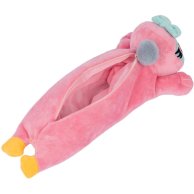 Пенал YES Fluffy Friends сова Салли, розовый 533339