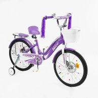 Детский велосипед Corso Nice двухколесный колеса 20 дюймов, фиолетовый NC-20105