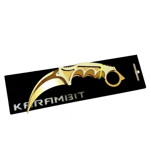 Сувенирный нож, СУВЕНИР - ДЕКОР модель «керамбит GOLD» (KAR-G)