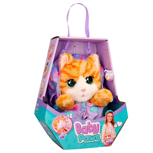 Интерактивная игрушка Baby Paws W2 Рыжий котенок 921139IM