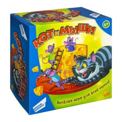 ИГРА ДЕТСКАЯ НАСТОЛЬНАЯ «КОТ И МЫШИ»