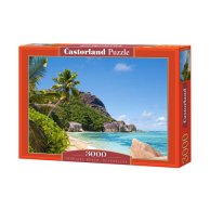 Пазлы Castorland Тропический пляж, Сейшелы, 3000 деталей C-300228