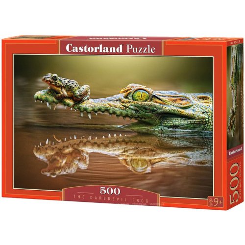 Пазл Castorland 500эл.Смелая лягушка B-52318
