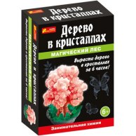 Набор для опытов Дерево в кристаллах (красное)
