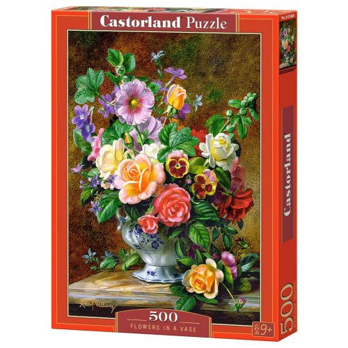 Castorland пазлы 500 эл, Цветы в вазе (B-52868)