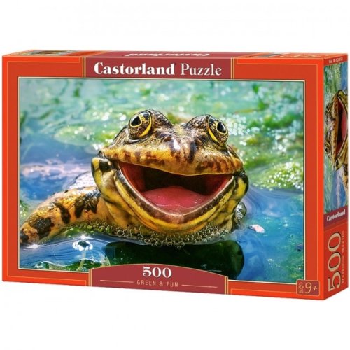 Castorland пазлы 500 эл, Зеленая и веселая (B-52813)