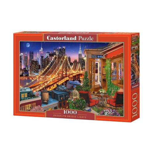Castorland пазлы 1000 эл, Огни Бруклинского моста (C-104598)